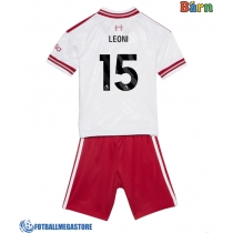 Fotballdrakt Barn Liverpool Giovanni Leoni #15 Bortedraktsett 2026-27 Kortermet (+ Korte bukser)